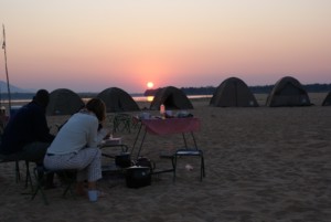 africa camping